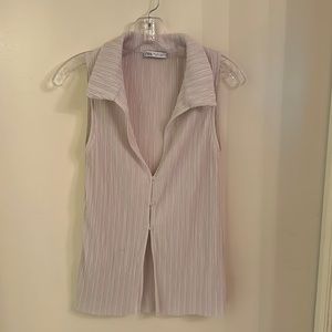 Zara Plisse Top + Pant Set